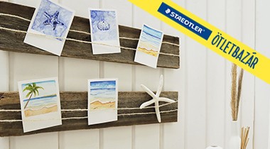 Akvarell polaroid festmények a STAEDTLER-től